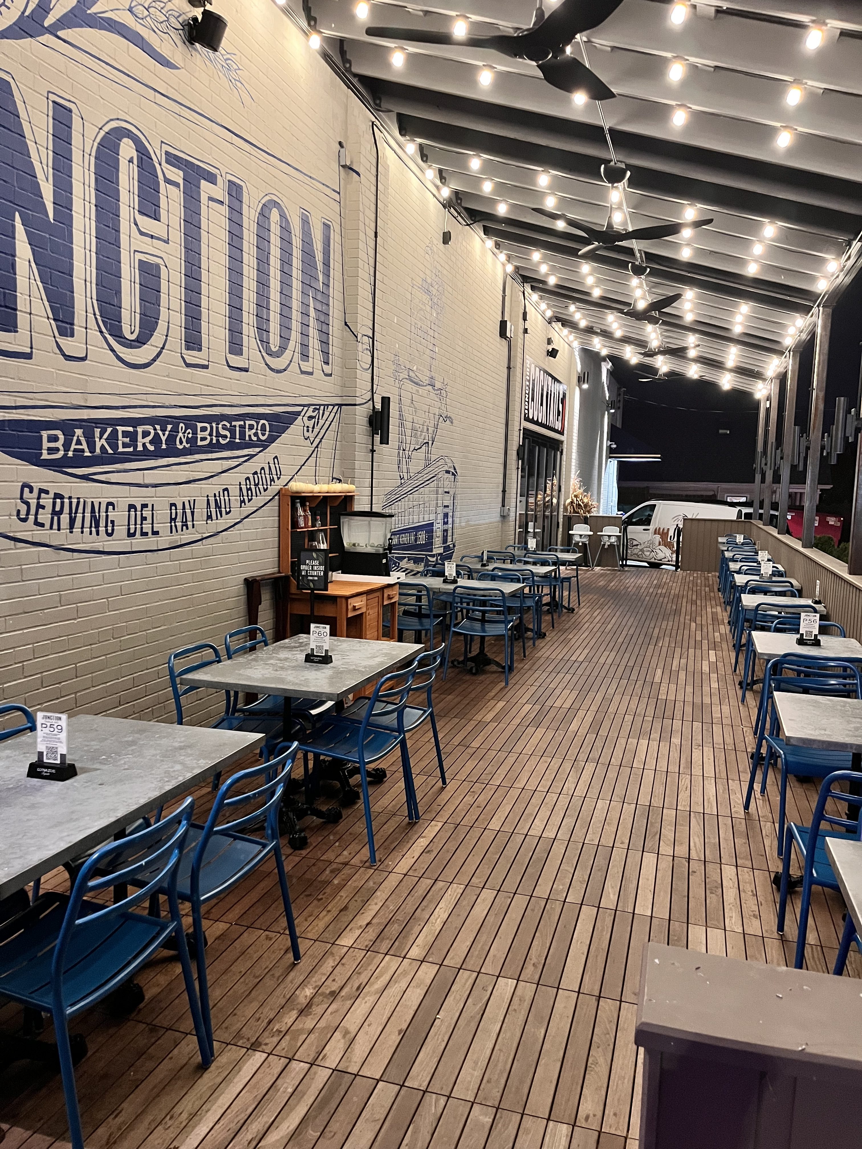 Dining Out – patio – Old town crier